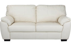 Collection Milano Large Leather Sofa - Ivory